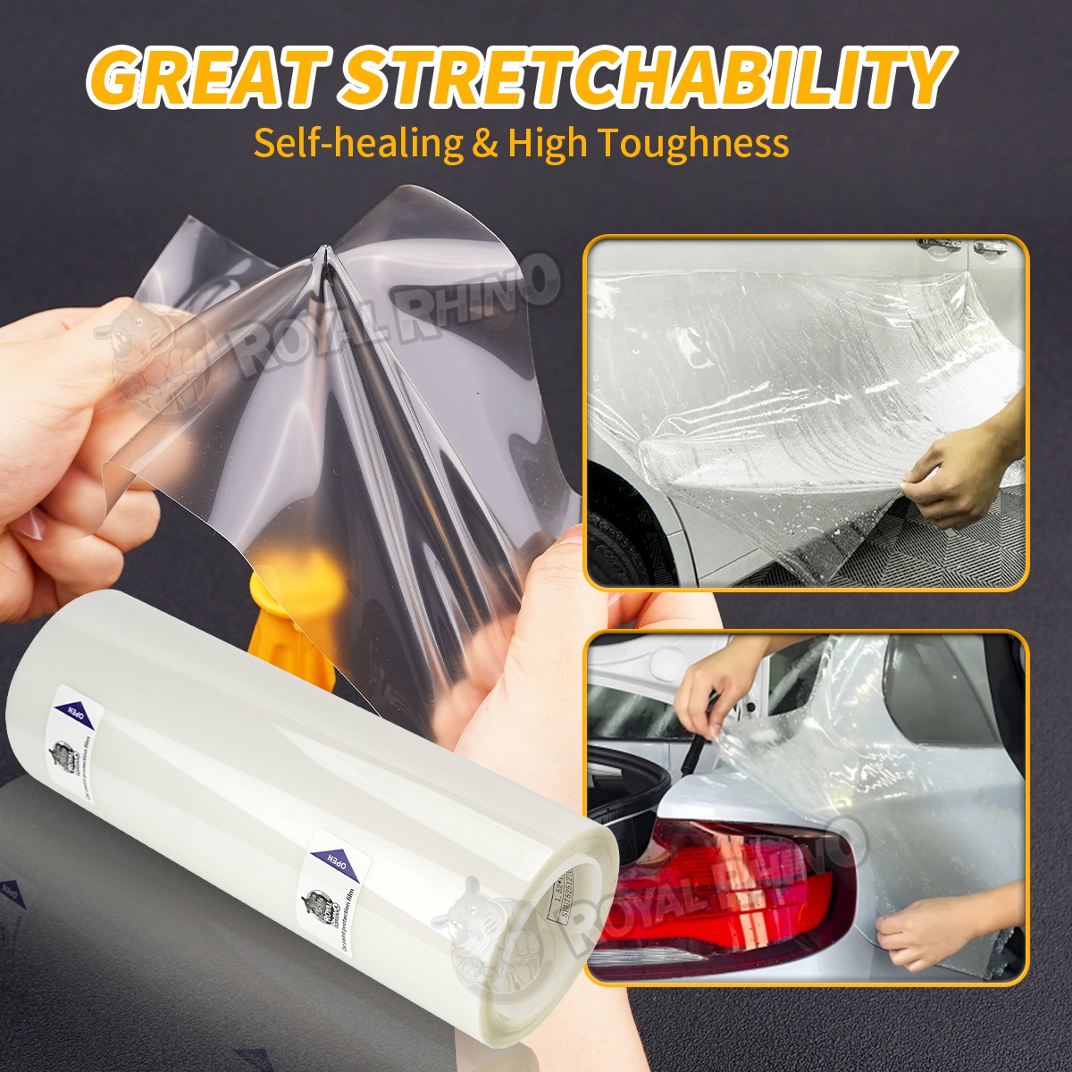 Tpu Ppf Self Healing Film - 8.5mil Transparent TPU PPF Car Invisible