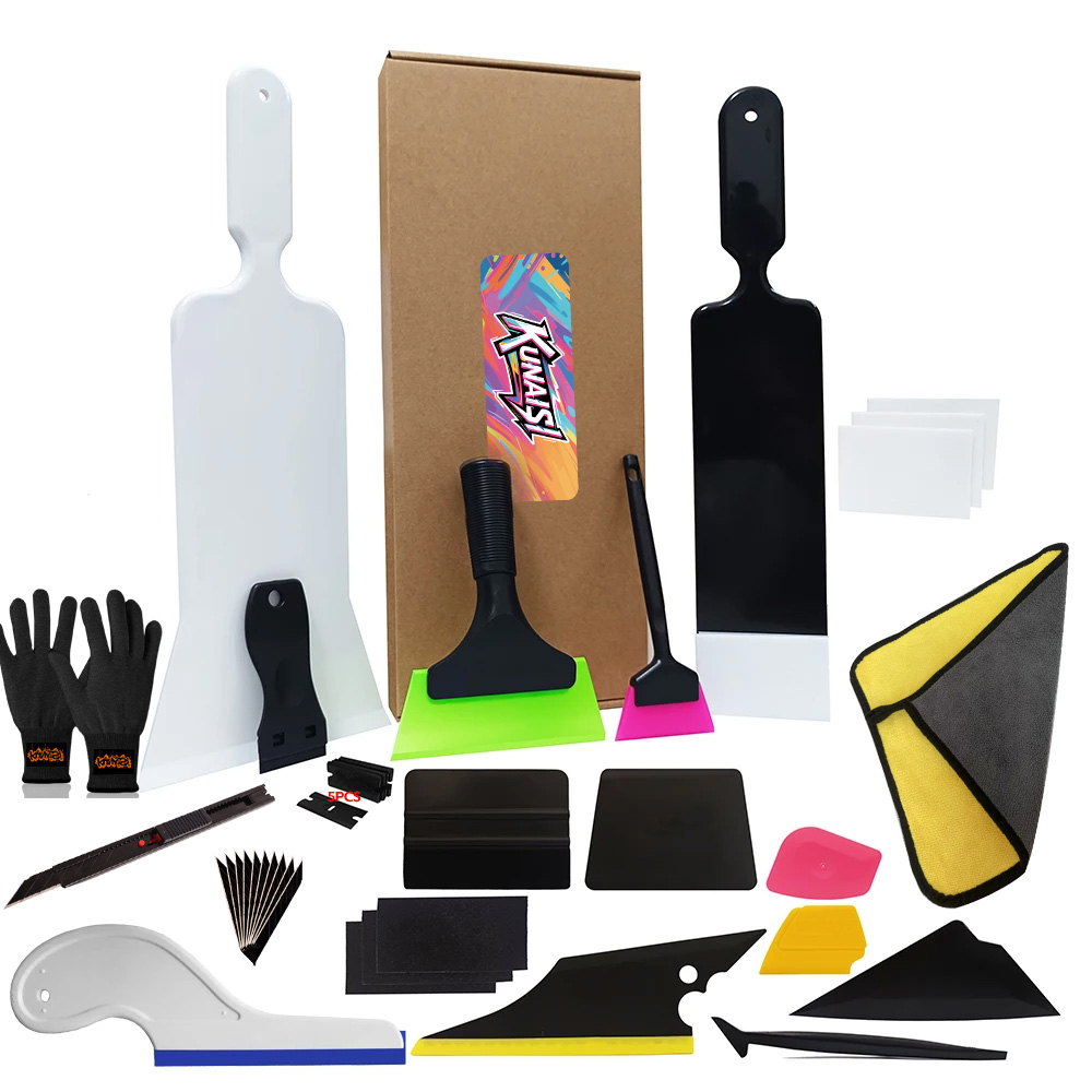 Ppf Installer Tool Kit Squeegee - KUNAISI Window Tint Tools kit Vinyl