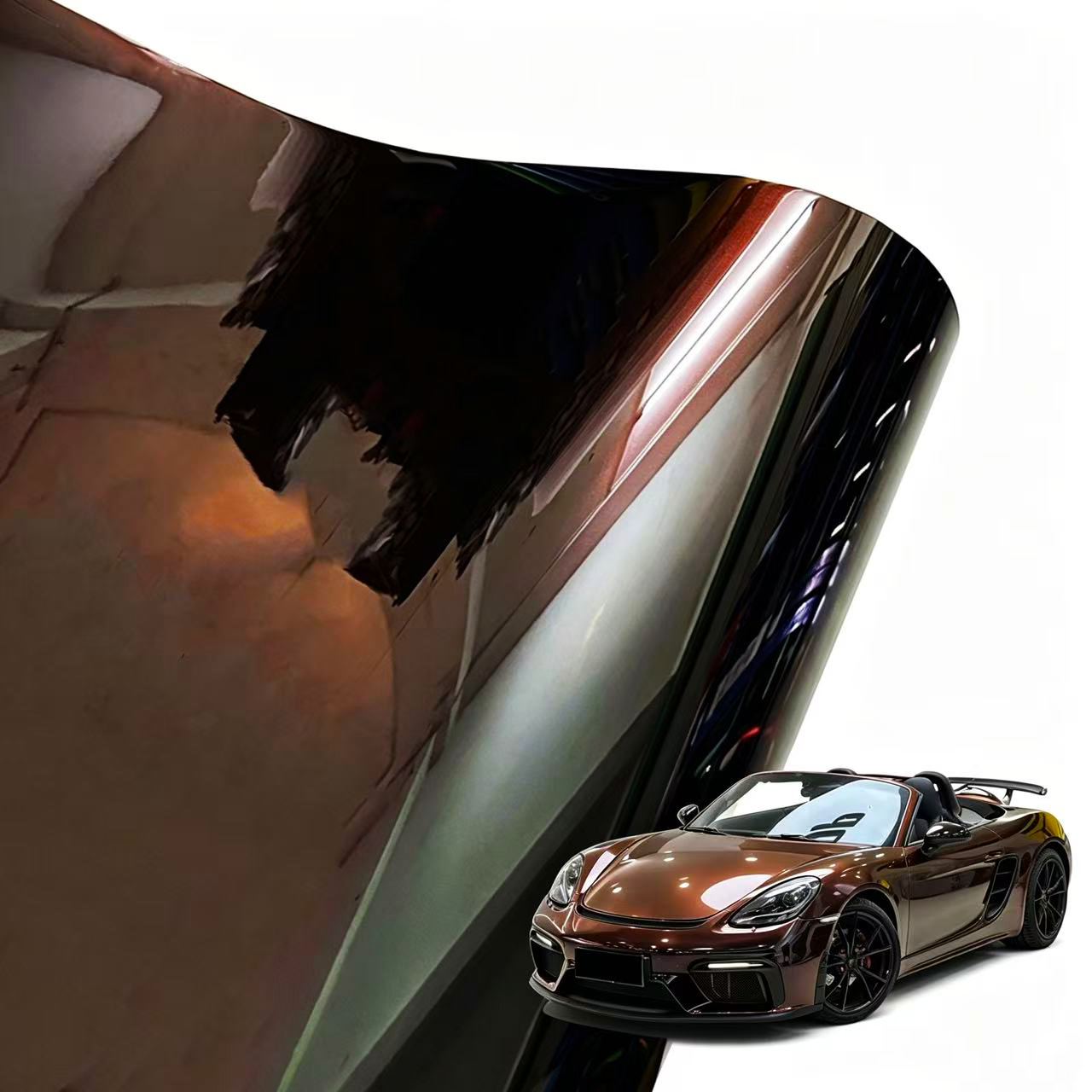 Car Wrap Film Matte Black - Highest Quality PET Ultra Glossy Flowing