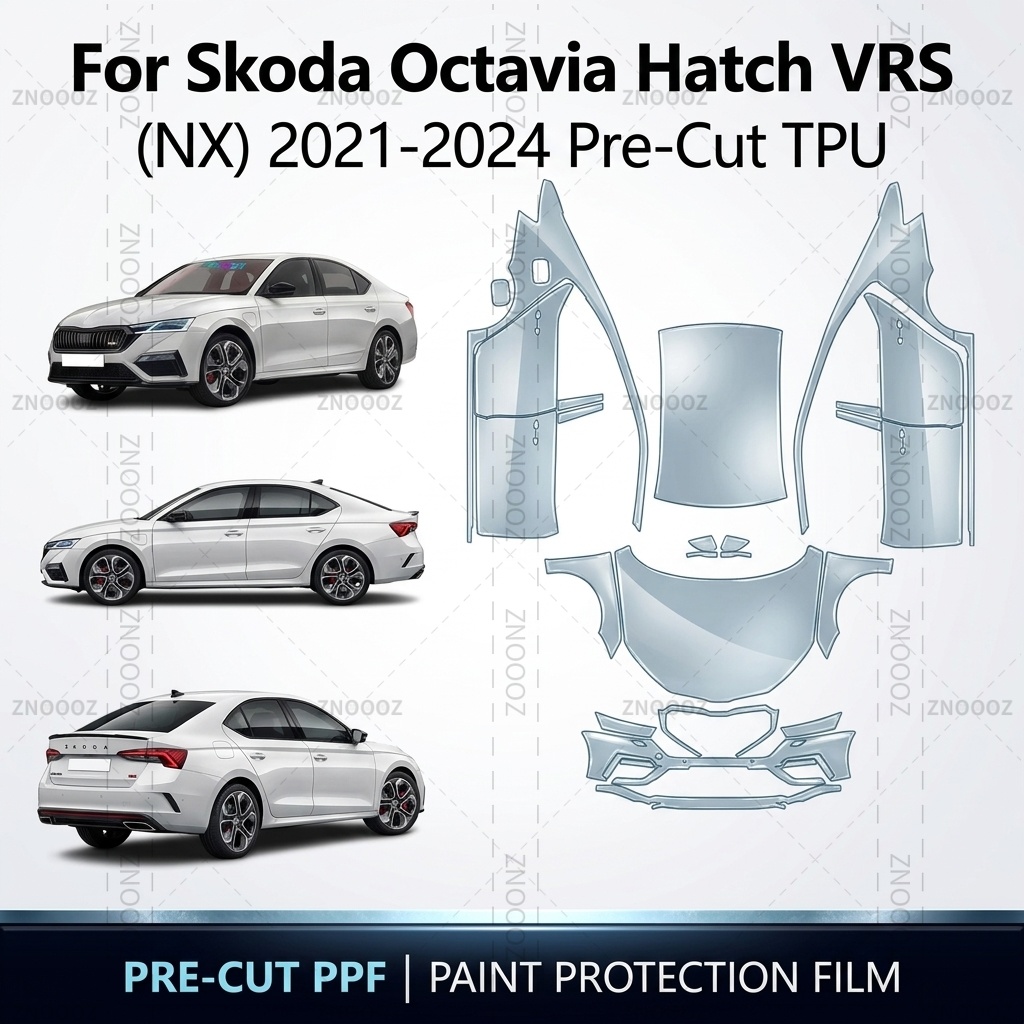 Ppf Film Clear Gloss Tpu - For Skoda Octavia Hatch VRS (NX)