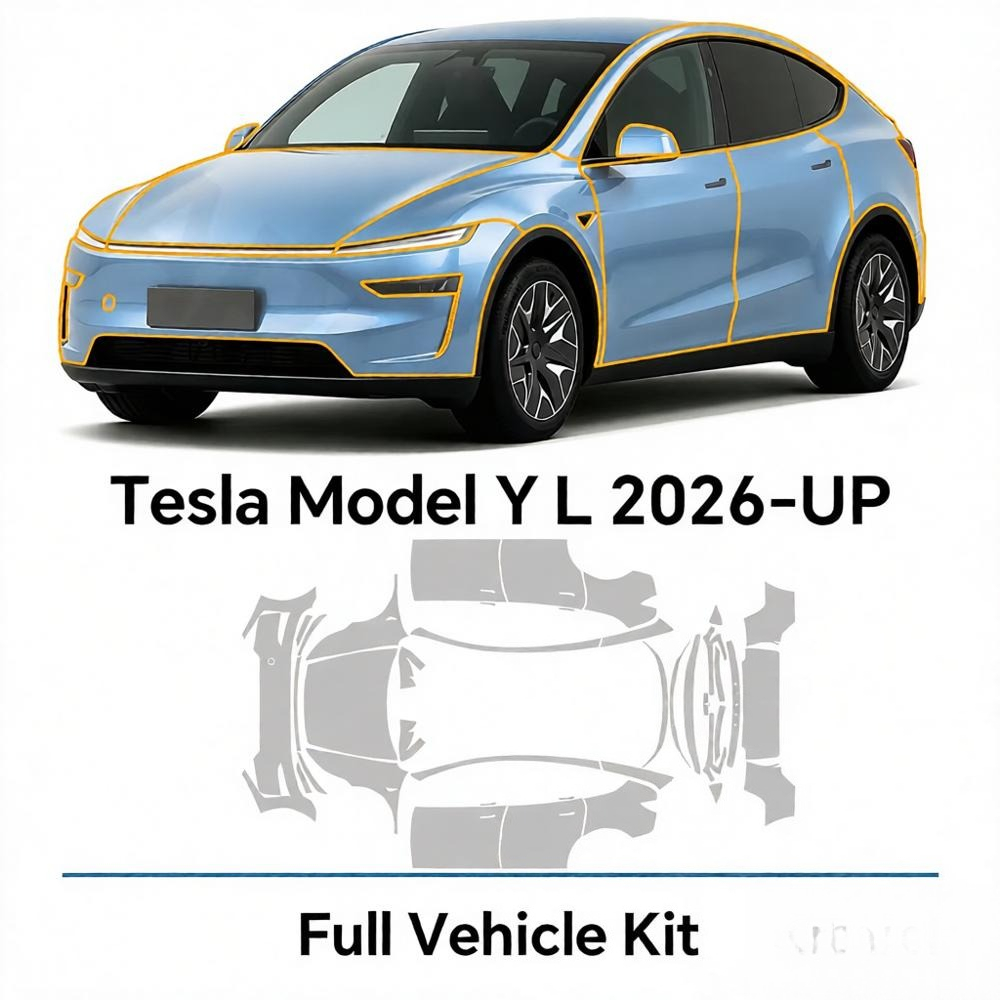 Paint Protection Film Matte - TPU 9.5mil For Tesla Model YL
