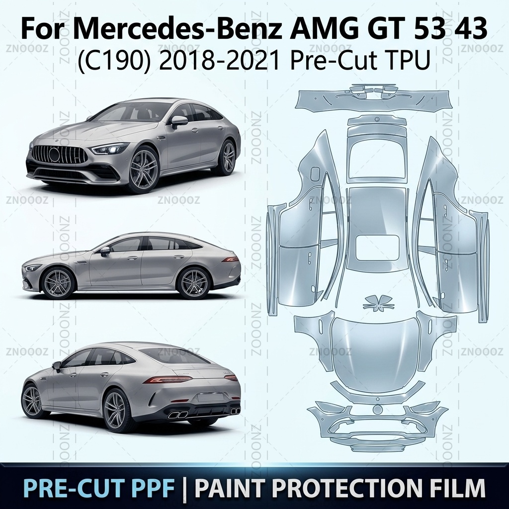 Ppf Film Clear Gloss Tpu - For Mercedes-Benz AMG GT 53 43