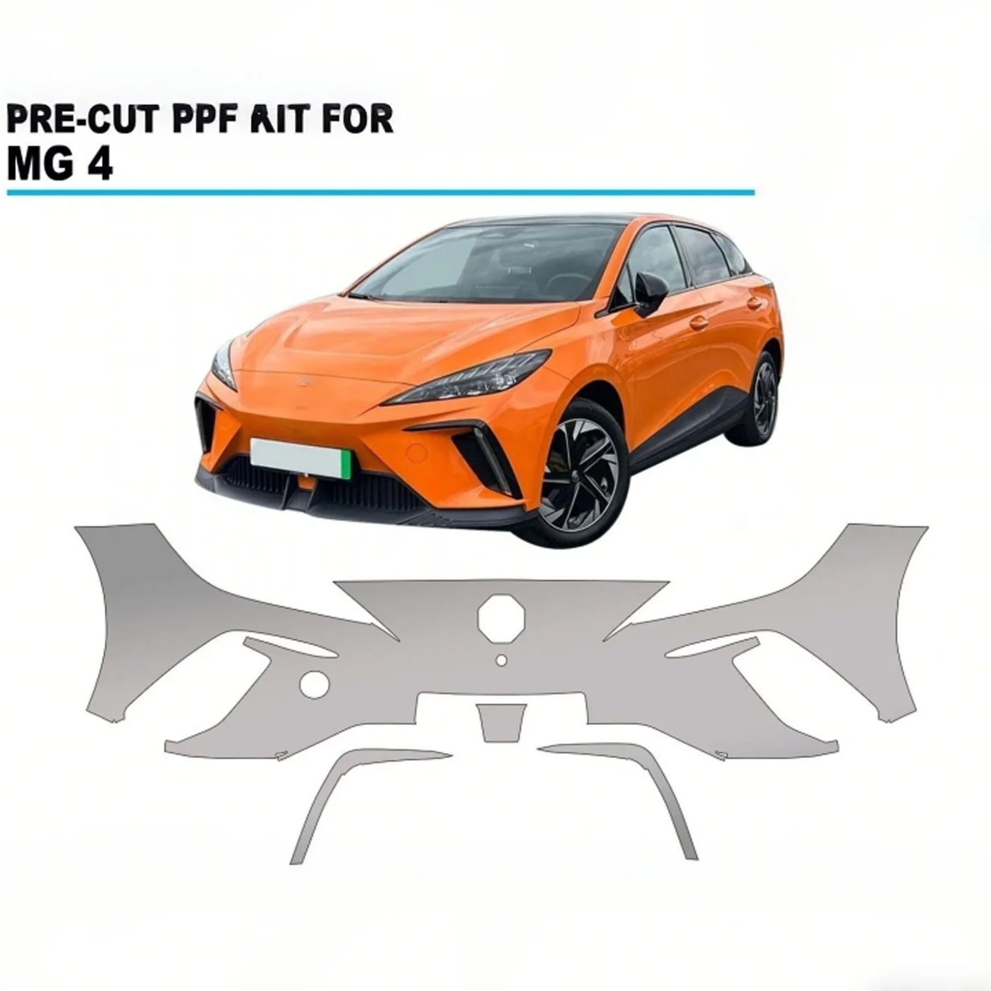 For MG MG4 2022-UP TPU Bumper  - đánh giá và giá Tpu Ppf Self Healing Film
