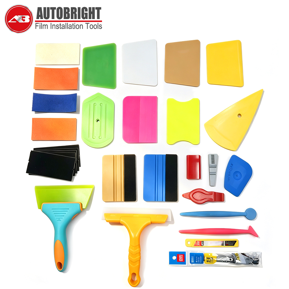 AUTOBRIGHT Multi‑Shape Auto Vi - đánh giá và giá Ppf Installer Tool Kit Squeegee