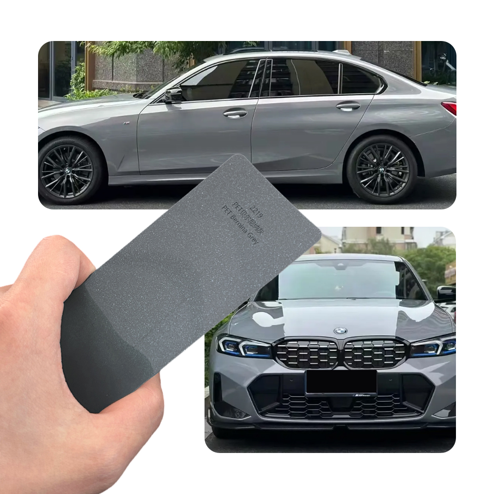 Super Bright Bernina Gray Full - đánh giá và giá Car Vinyl Wrap Roll 1.52X18M