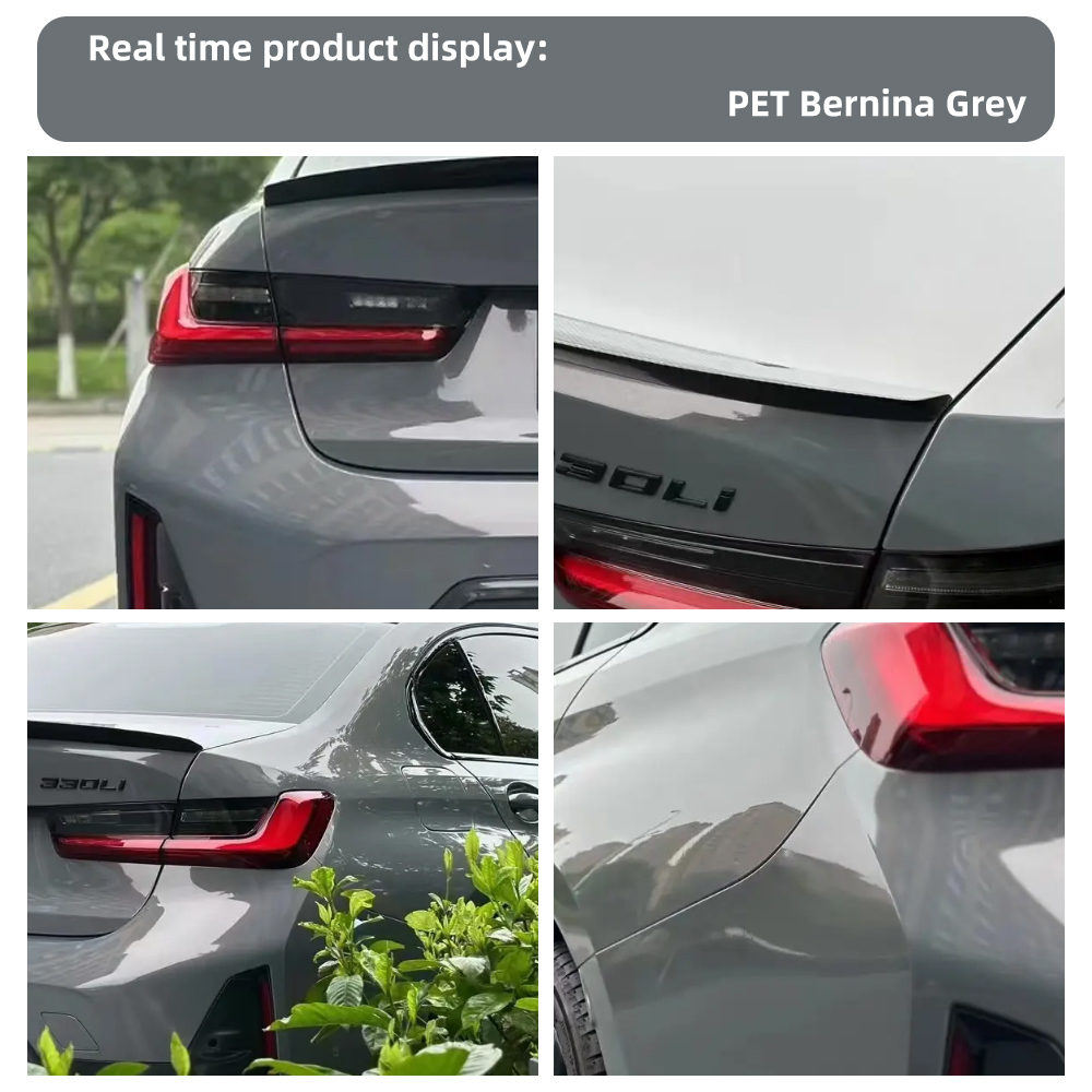 Super Bright Bernina Gray Full - đánh giá và giá Car Vinyl Wrap Roll 1.52X18M