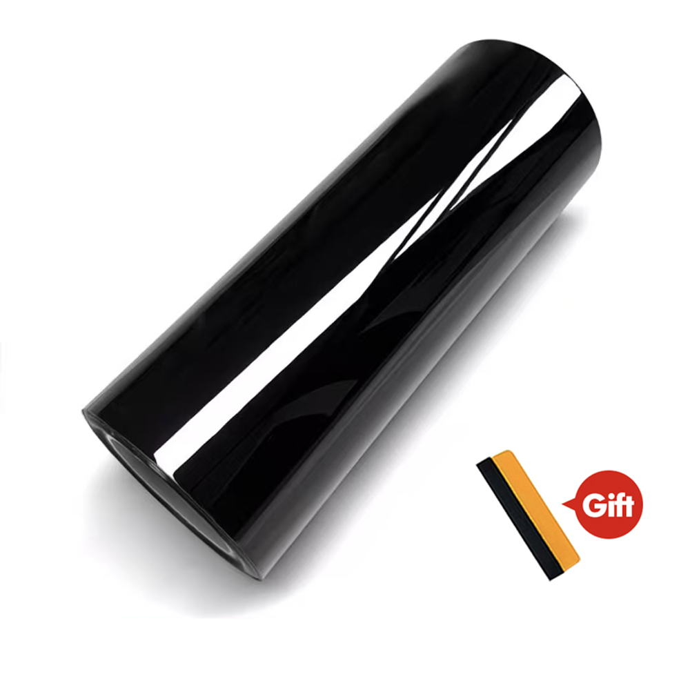 Gloss Black Car Body Film Viny - đánh giá và giá Car Wrap Film Matte Black