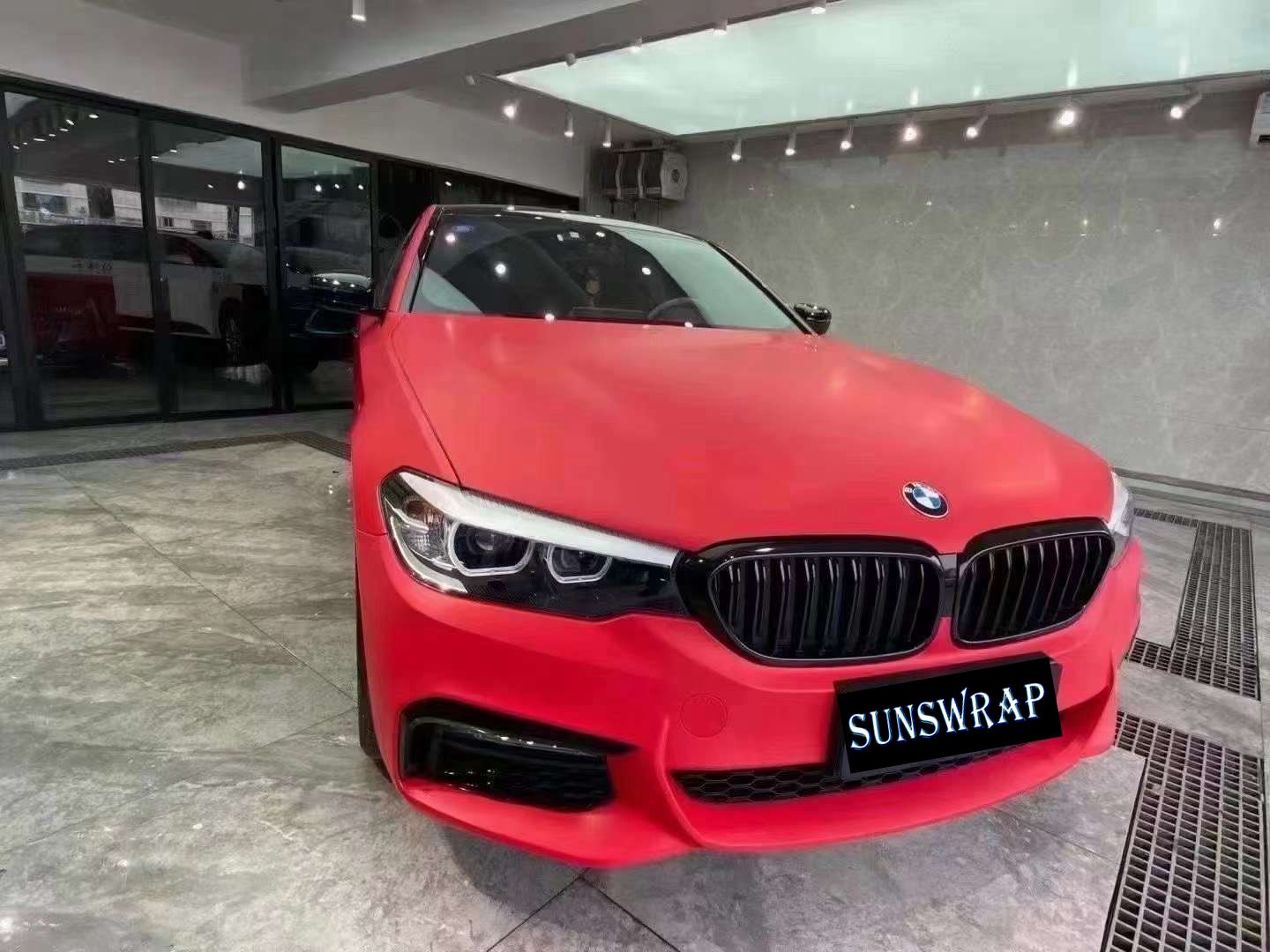 Matte Car Wraps Satin Matt Car - đánh giá và giá Car Vinyl Wrap Roll 1.52X18M