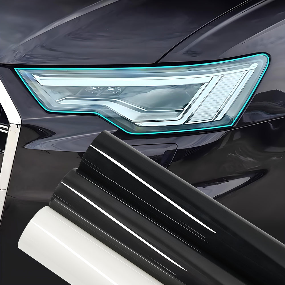 TPU Headlight Taillight Protec - đánh giá và giá Car Wrap Film Matte Black