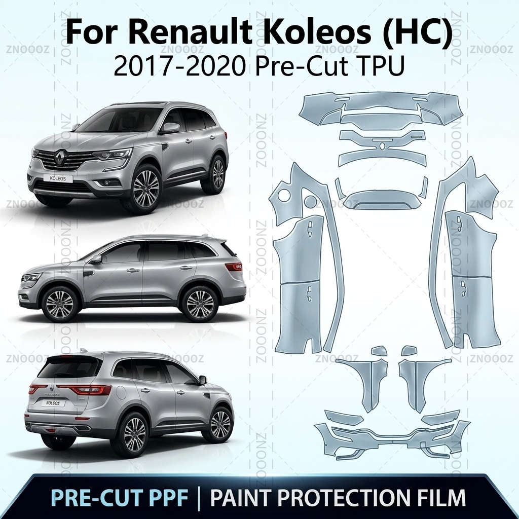 For Renault Koleos (HC) 2017-2 - đánh giá và giá Ppf Film Clear Gloss Tpu
