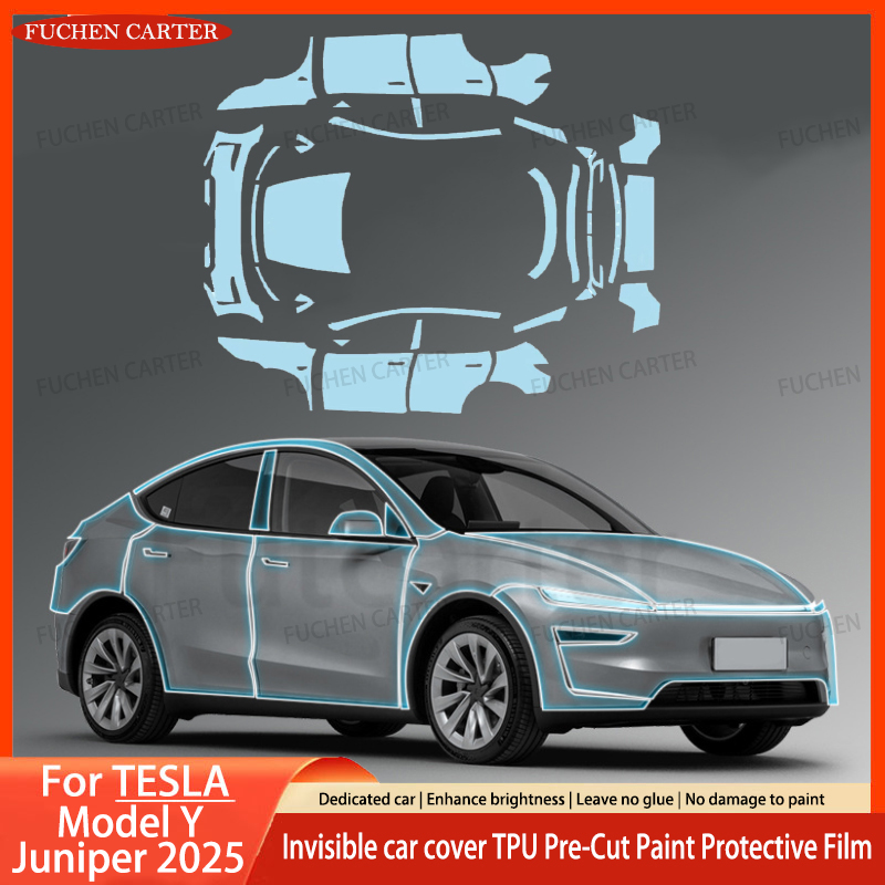 For Tesla Model Y Juniper 2025 - đánh giá và giá Car Paint Protection Film Kit Pre Cut