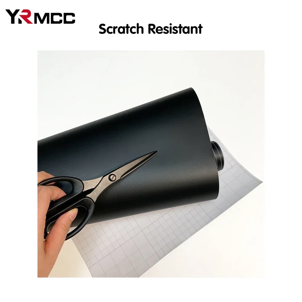 50*300cm 3D 6D Carbon Fiber Vi - đánh giá và giá Car Wrap Film Matte Black