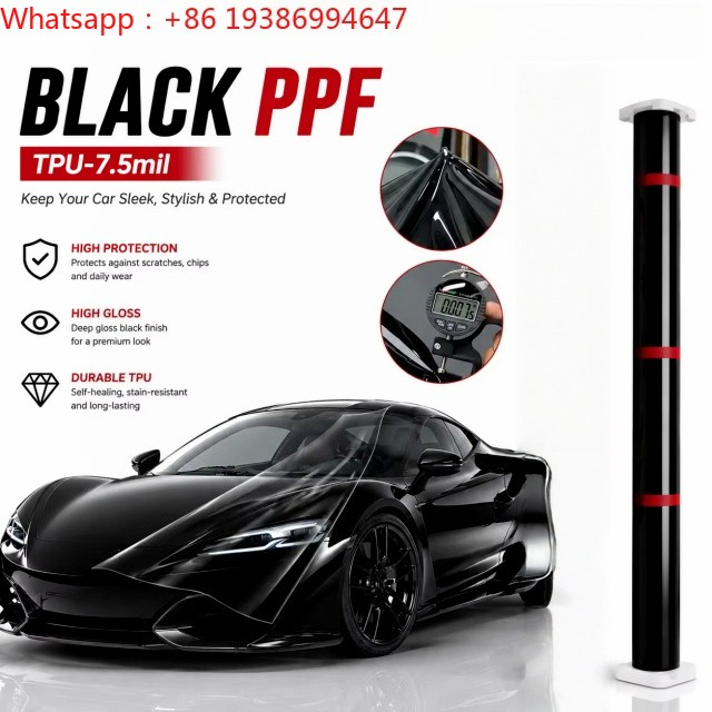 For TPU 7.5mil Black Automotiv - đánh giá và giá Paint Protection Film Roll 1.52X15M