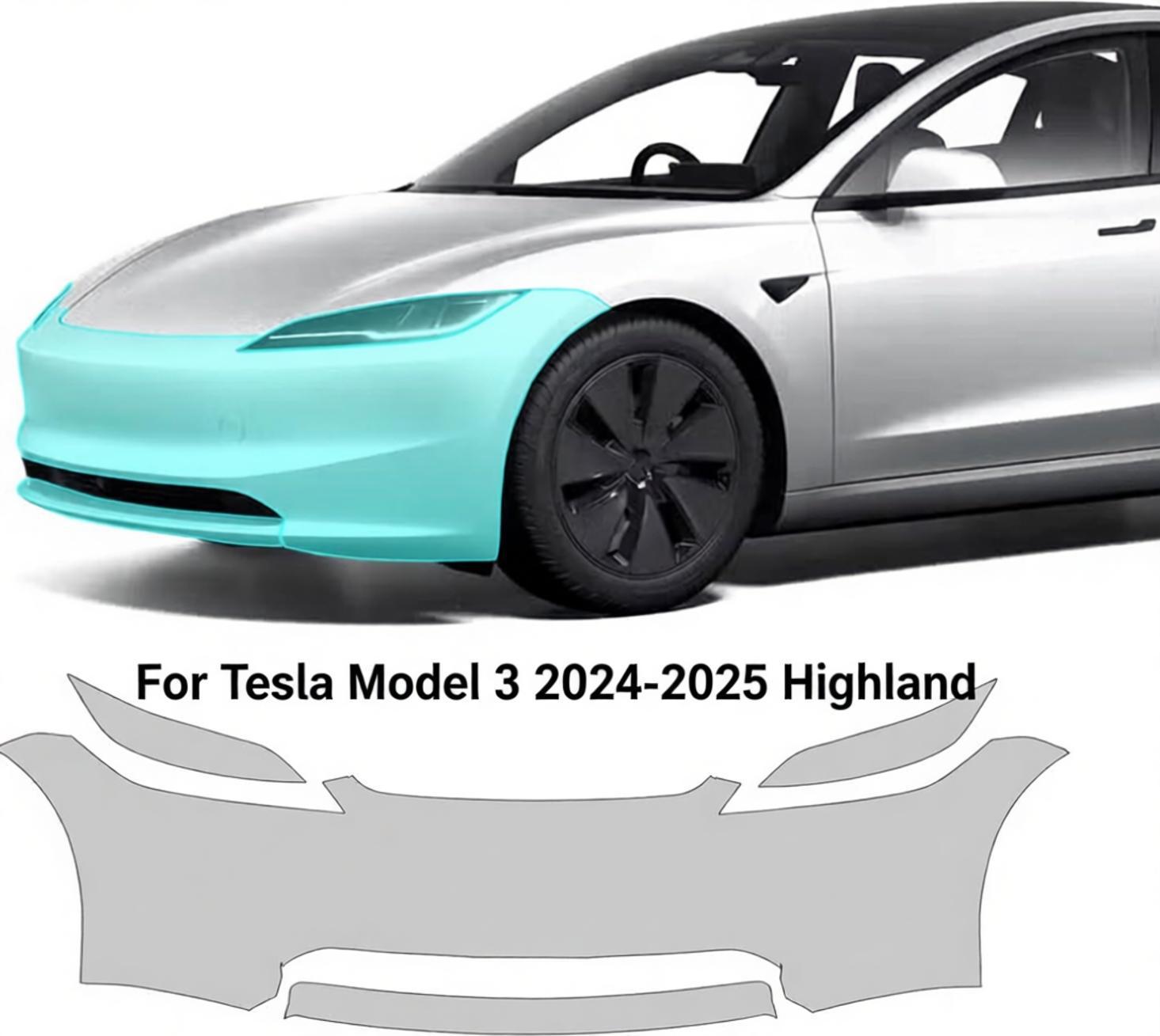For Tesla Model 3 2024-2025 Hi - đánh giá và giá Tpu Ppf Self Healing Film