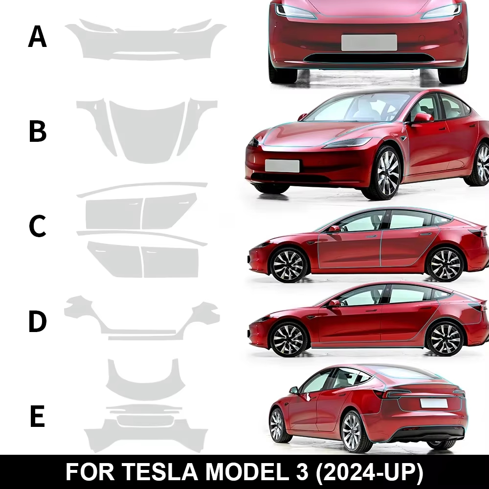 For Tesla Model 3 2024-2025 Hi - đánh giá và giá Tpu Ppf Self Healing Film