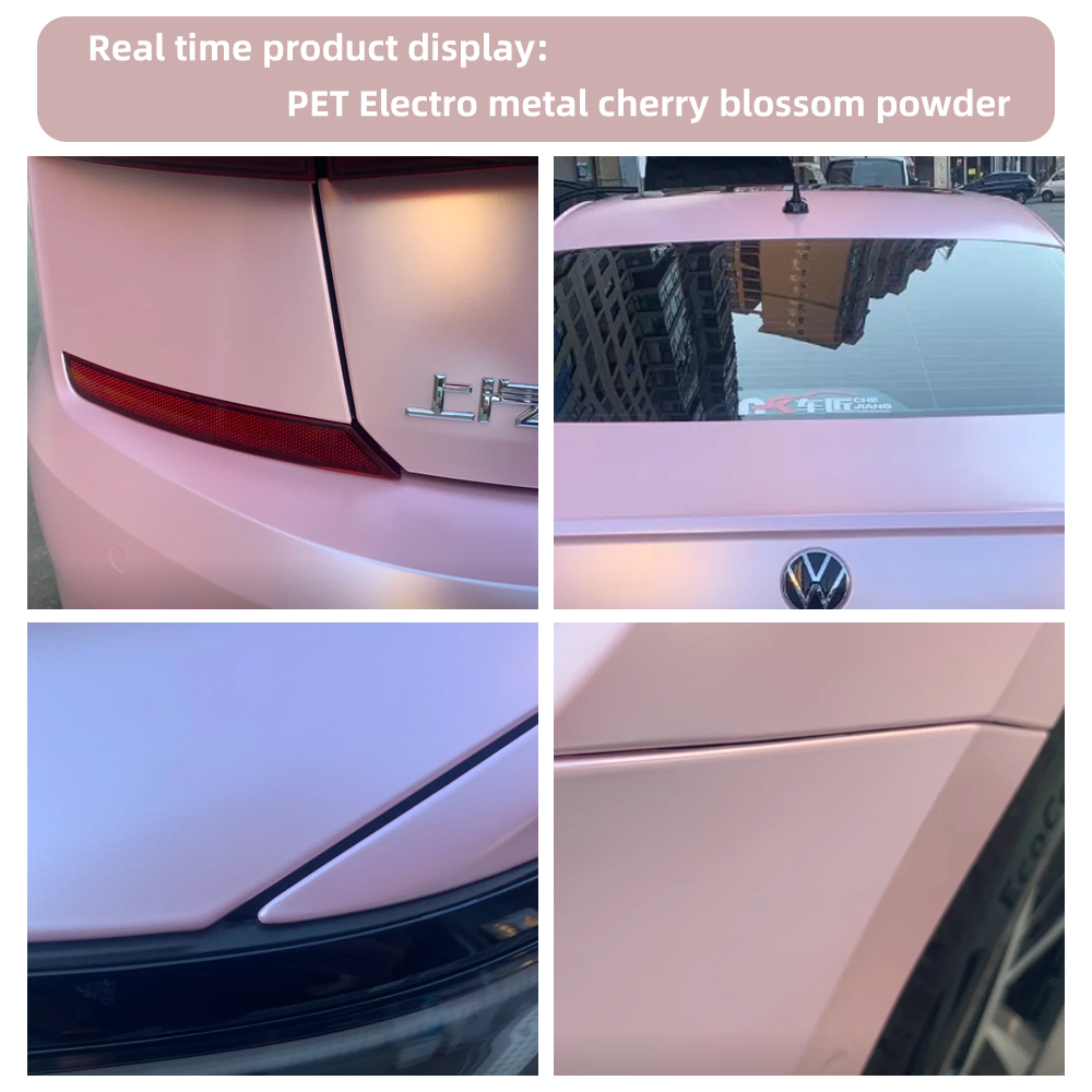 Electro Metallic Cherry Pink F - đánh giá và giá Car Vinyl Wrap Roll 1.52X18M