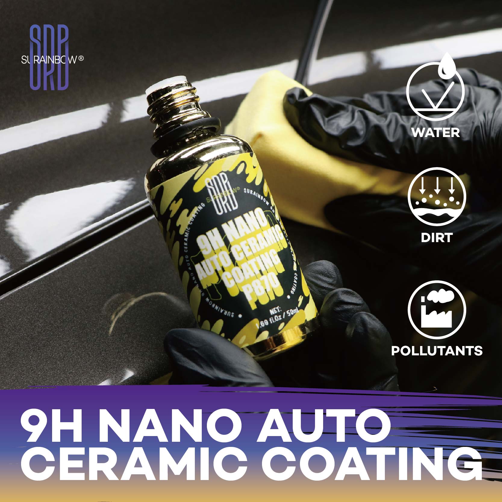 Ceramic Coating, 9H Nano Coati - đánh giá và giá Car Ceramic Coating Kit 9H
