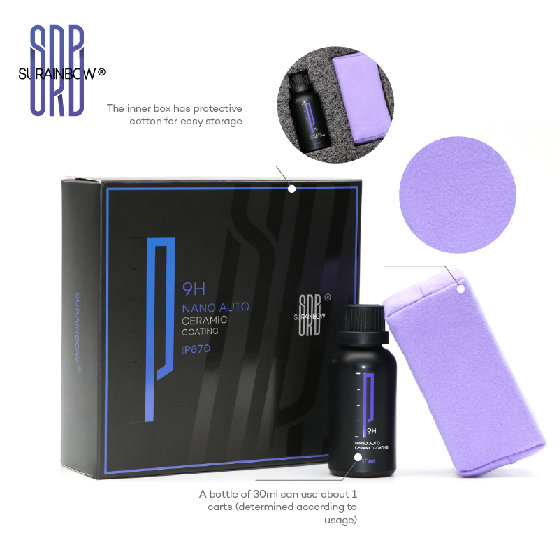 9H Nano Ceramic Coating for Ca - đánh giá và giá Car Ceramic Coating Kit 9H