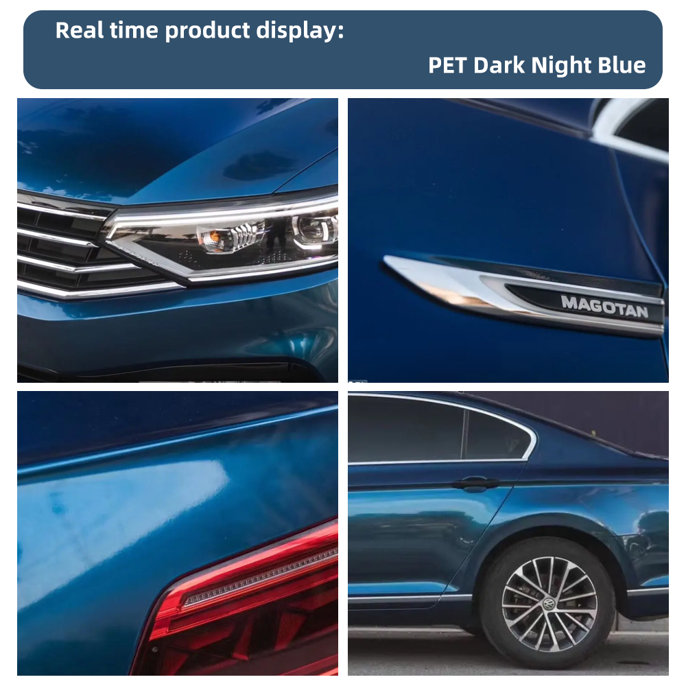 Super Bright Night Blue Full C - đánh giá và giá Car Vinyl Wrap Roll 1.52X18M