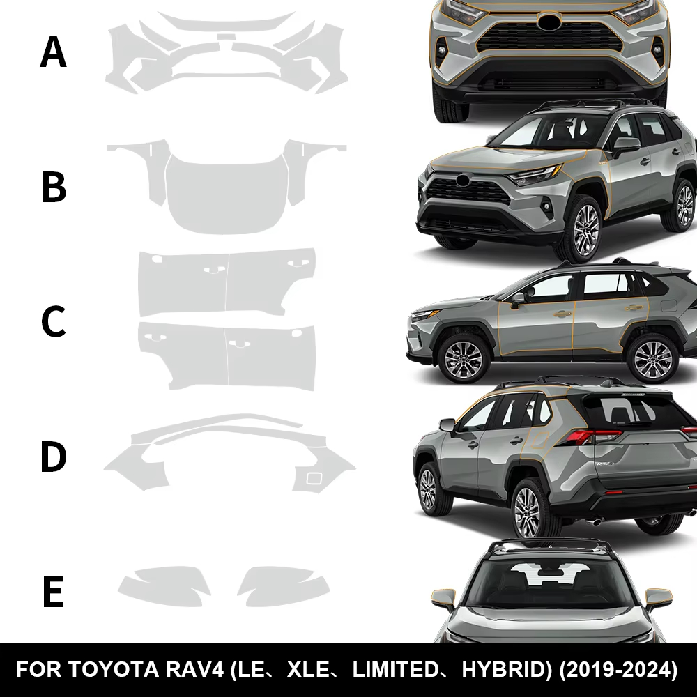 8.5Mil TPU Paint Protection Fi - đánh giá và giá Car Paint Protection Film Kit Pre Cut