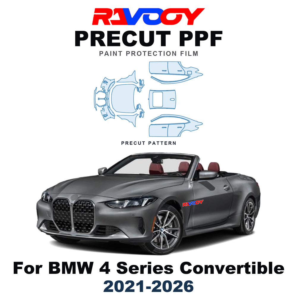 Precut PPF For BMW 4 Series Co - đánh giá và giá Ppf Film Clear Gloss Tpu