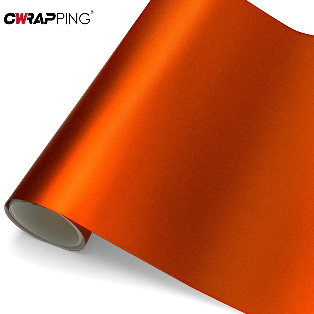 Sunset Orange Car Wrap Vinyl f - đánh giá và giá Paint Protection Film Matte