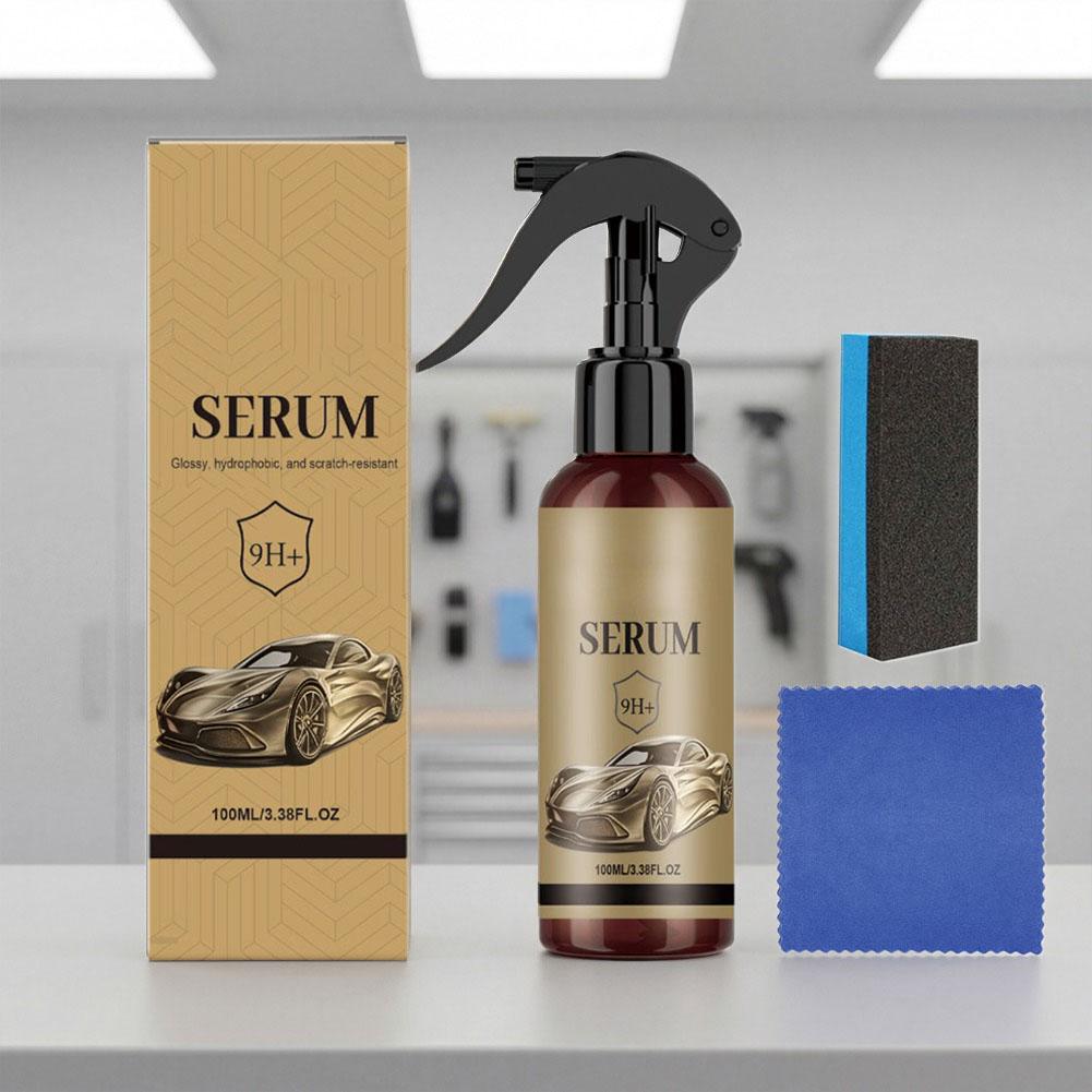100ml 9H+ Car Ceramic Coating  - đánh giá và giá Car Ceramic Coating Kit 9H