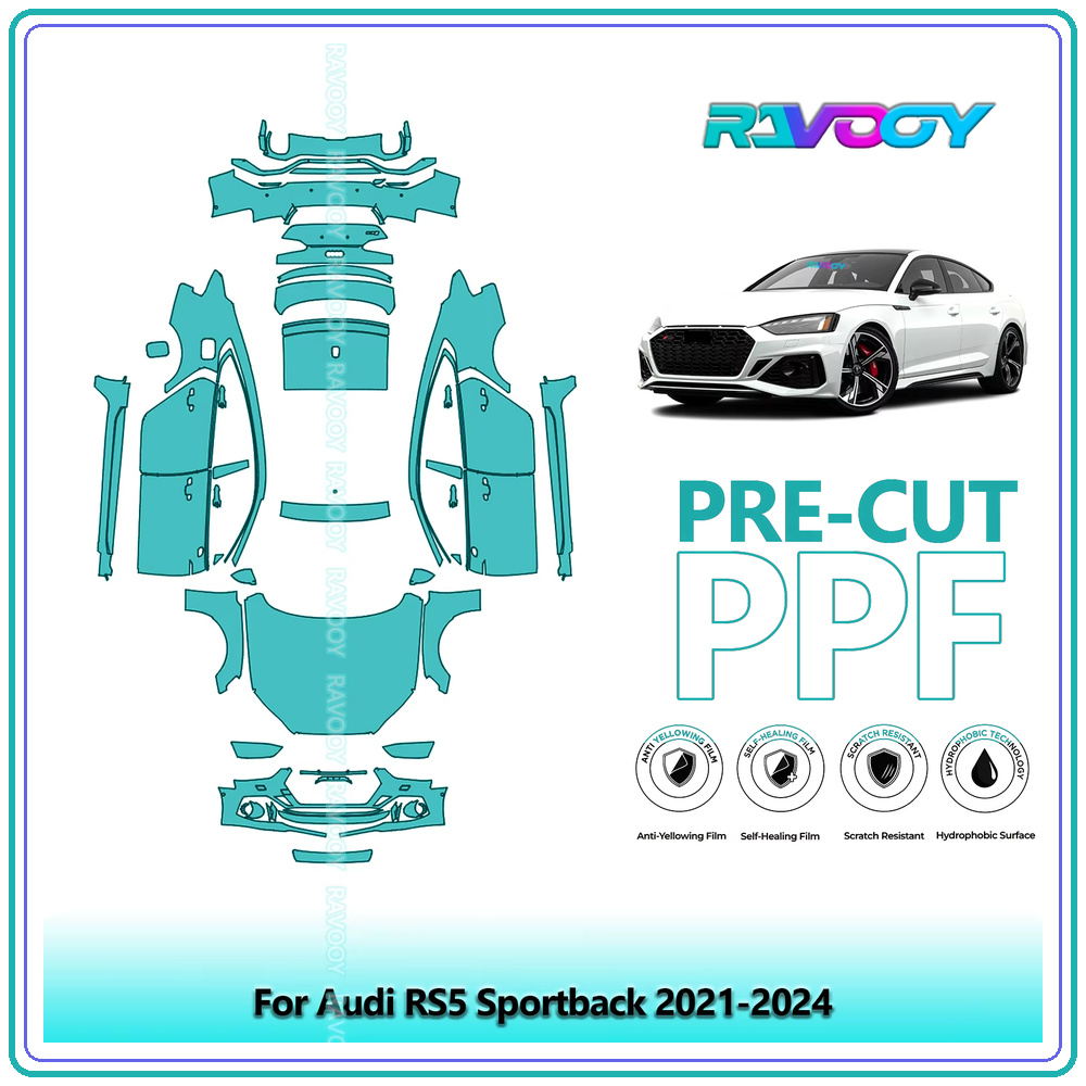 For Audi RS5 Sportback 2021-20 - đánh giá và giá Paint Protection Film Matte
