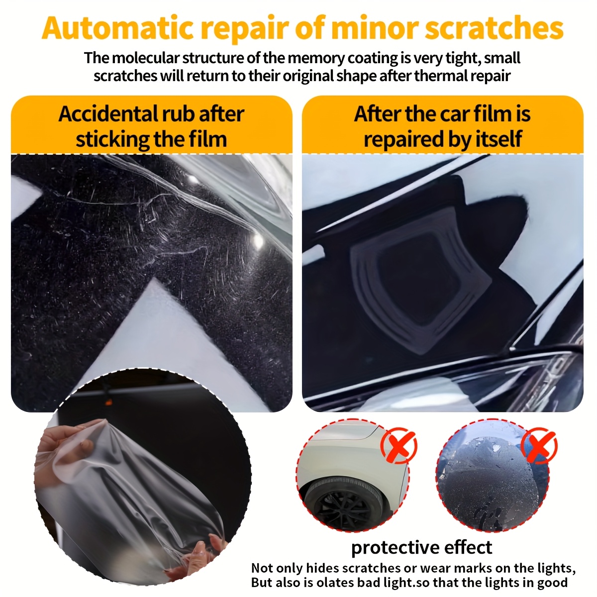 Car Wrap Film TPU Paint Protec - đánh giá và giá Tpu Ppf Self Healing Film