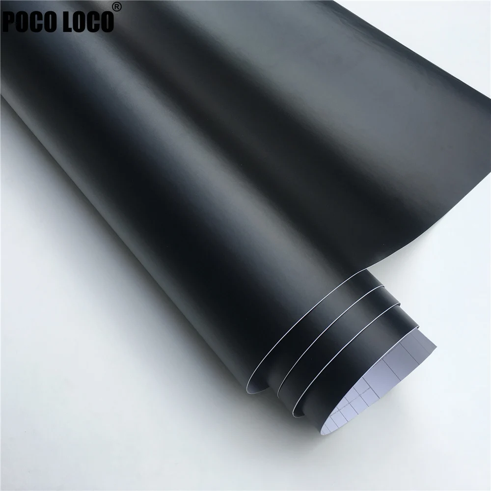 Black Matte Vinyl Auto Self Ad - đánh giá và giá Car Wrap Film Matte Black