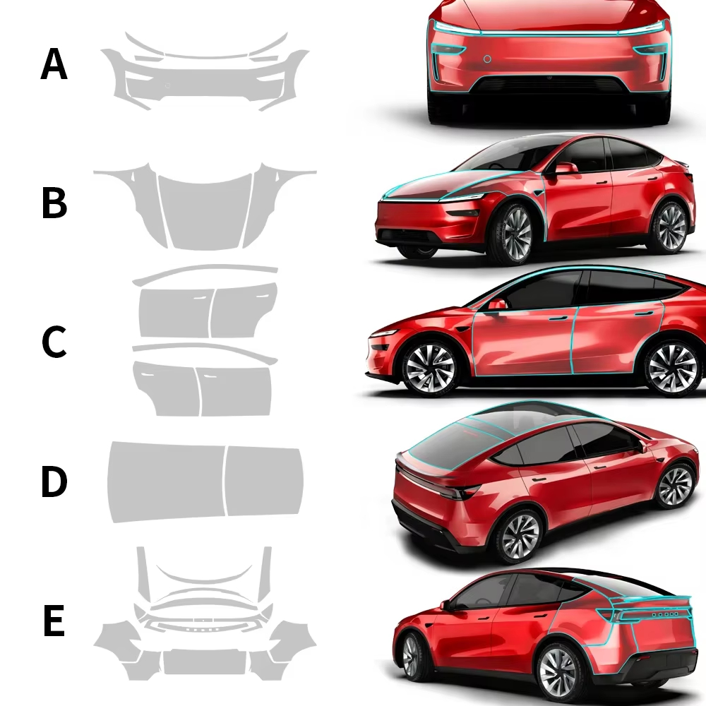 9Mil Pre-cut PPF For Tesla Mod - đánh giá và giá Paint Protection Film Matte