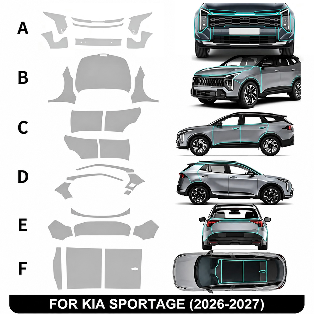 9Mil TPU Bumper Hood Paint Pro - đánh giá và giá Car Paint Protection Film Kit Pre Cut
