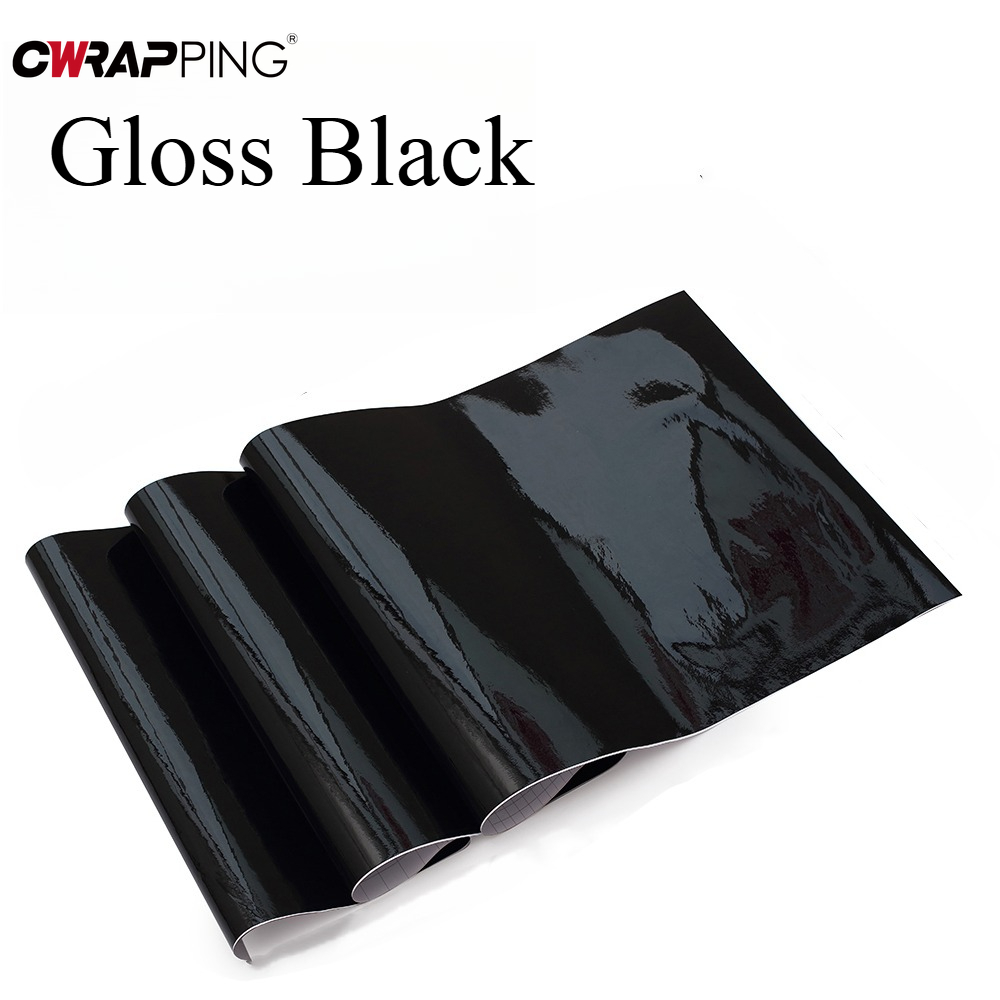Gloss Black Car Body Film Viny - đánh giá và giá Car Wrap Film Matte Black